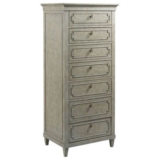 American Drew Savona 654 221 Marie 7 Drawer Lingerie Chest